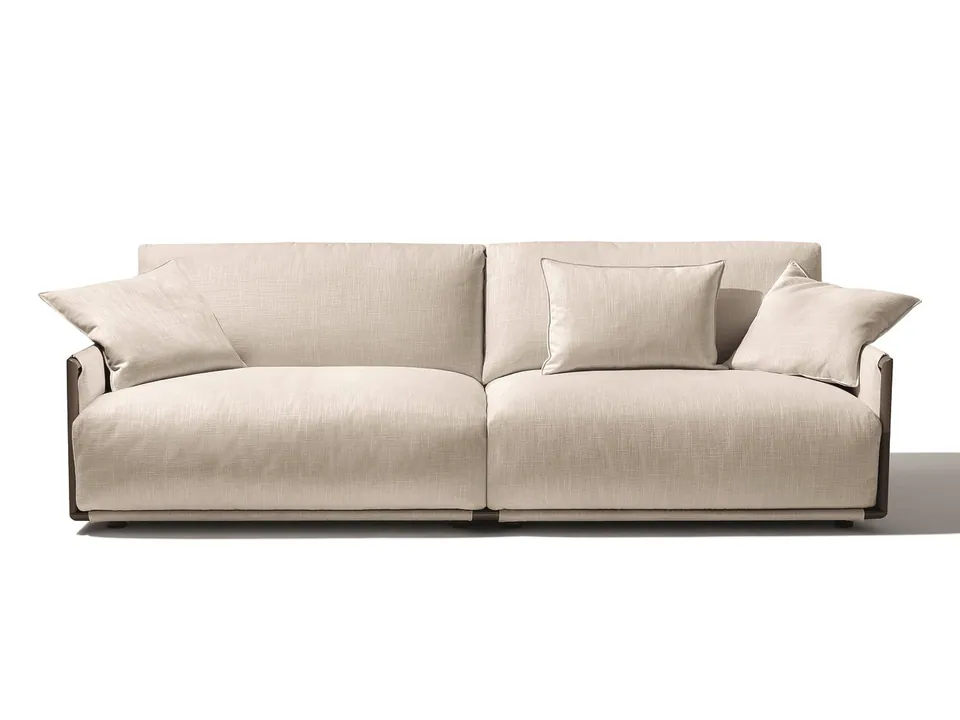 Giorgetti sofa in a room, Giorgetti furniture made in Meda, Italy