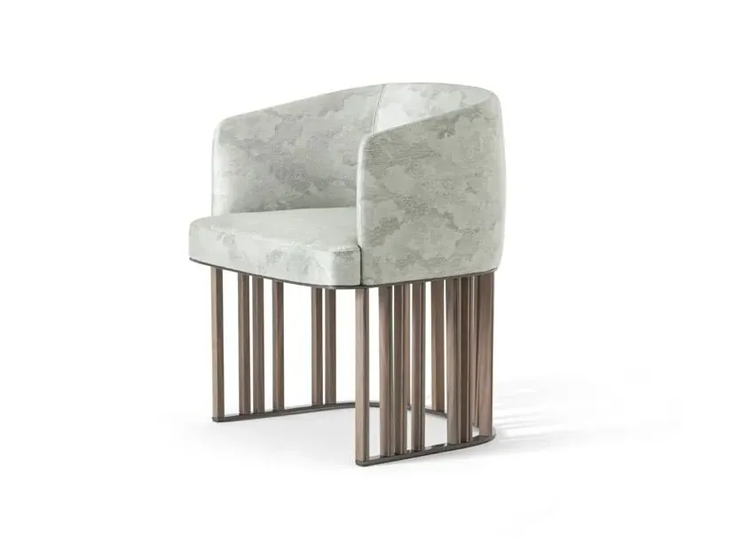 Giorgetti Hero fabric chair with removable cover, Giorgetti furniture made in Meda, Italy
