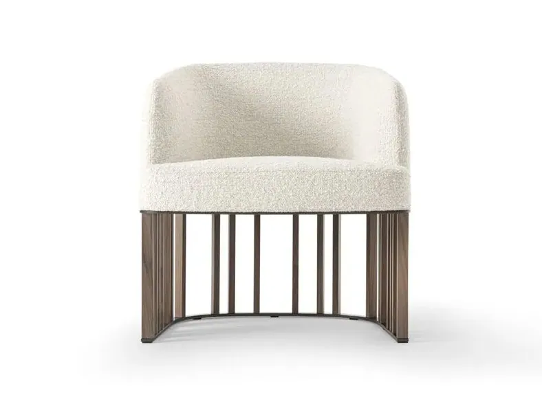 Giorgetti Hero fabric chair with removable cover, photographed for the catalogue